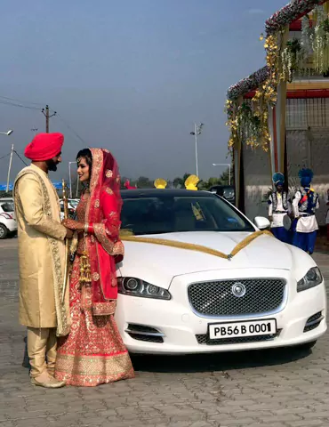 Hire a Jaguar for Wedding