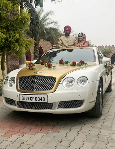 Hire Bentley for Wedding